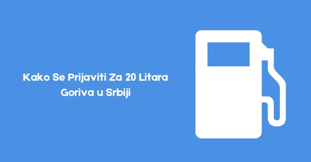 kako se prijaviti za 20 l goriva
