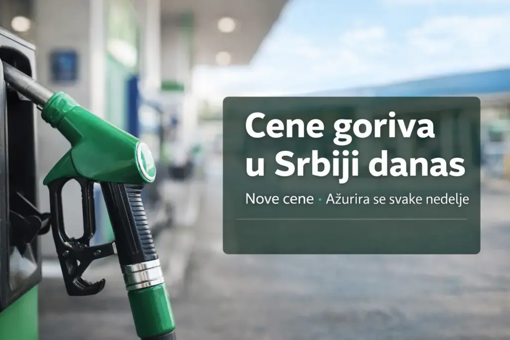Cena goriva u Srbiji danas Cene goriva u Srbiji danas - najnovije informacije o cenama benzina, dizela i TNG-a
